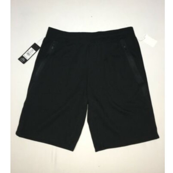 LEG3ND Shorts Leg3nd Mens Shorts Medium Black Zip Pockets Nwt